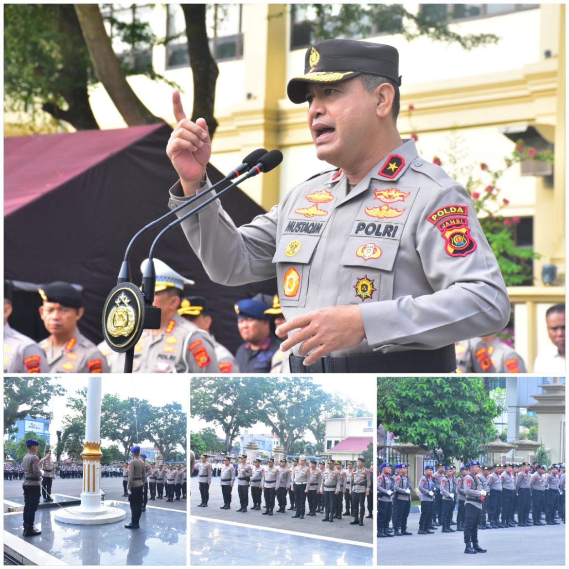 Polda Jambi Mendukung HAORNAS ke -42 Tahun 2025 Merupakan Gerakan Kebangsaan Mempersatukan Rakyat Berkarakter dan Menumbuhkan Rasa Juang    