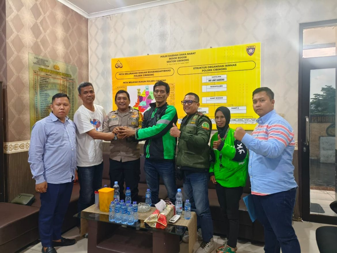 Viral Ojol dan Pemilik Mobil Brio, Polres Bogor Fasilitasi Mediasi Berakhir Damai   