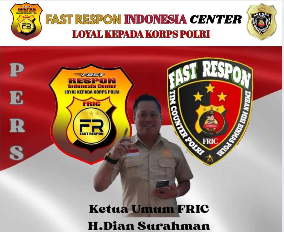 Ketua Umum FRIC : Jalin Kepercayaan Kepada Seluruh Instansi dan Institusi    