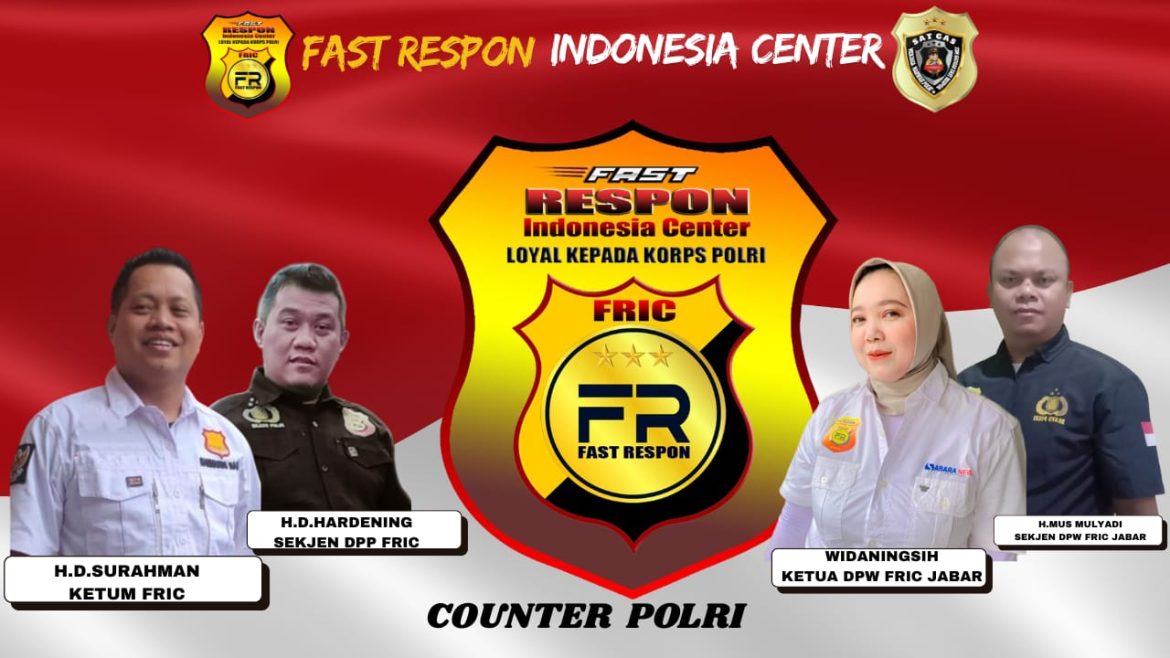 DPW Jabar FRIC Ajak Perkuat Sinergi Dan Berperan Aktif Dalam Pemberitaan Institusi Polri   