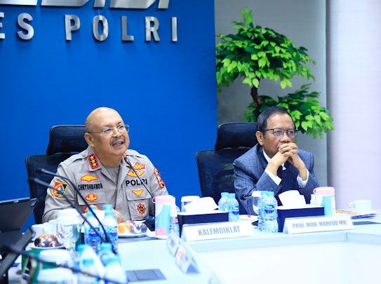 Mahfud MD Ajak Polisi untuk Tegar sebagai Insan Bhayangkara Negara   