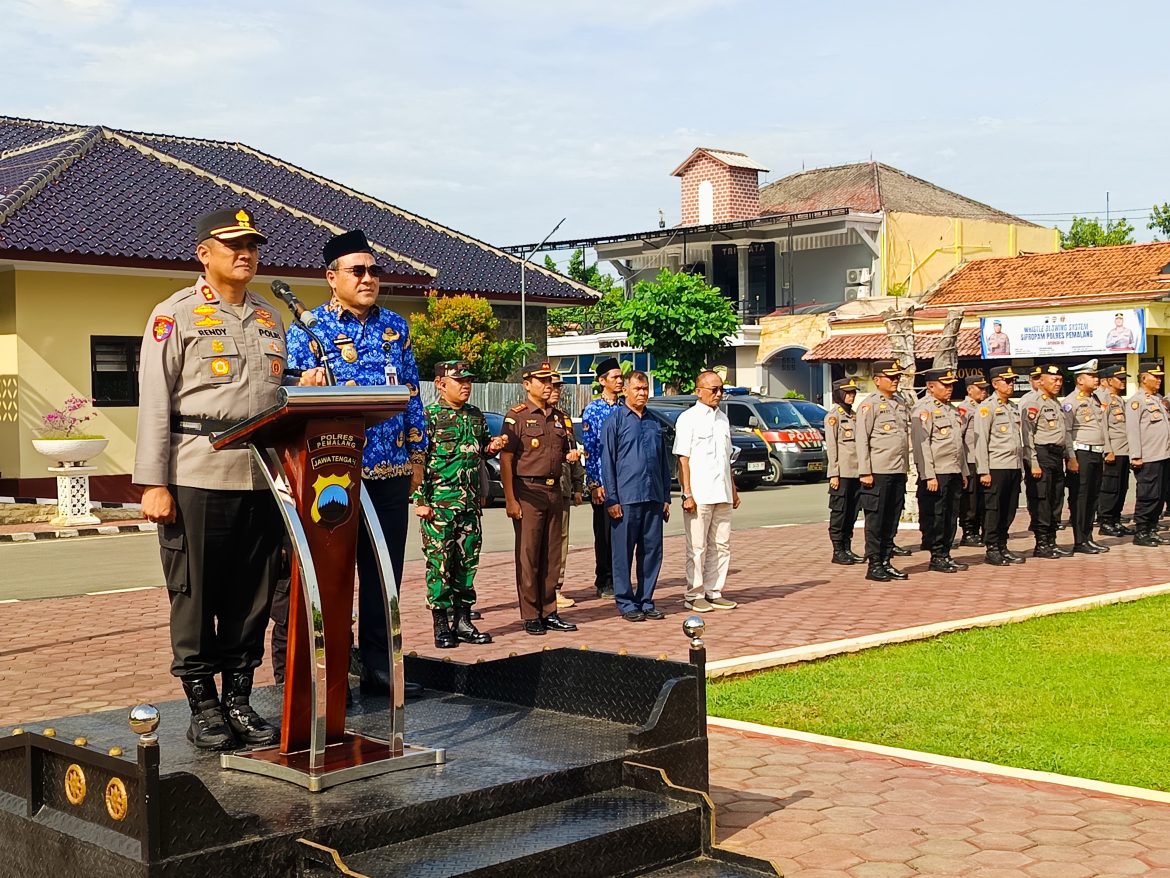 Dandim Pemalang Hadiri Apel Pam Swakarsa, Tegaskan Sinergi untuk Wujudkan Kamtibmas Kondusif