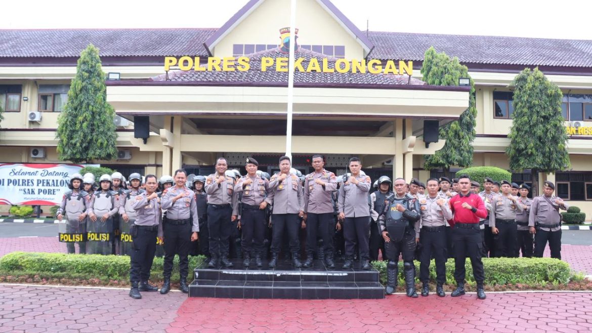 Asistensi Dit Samapta Polda Jateng: Tingkatkan Kemampuan Dalmas dan Raimas Polres Pekalongan