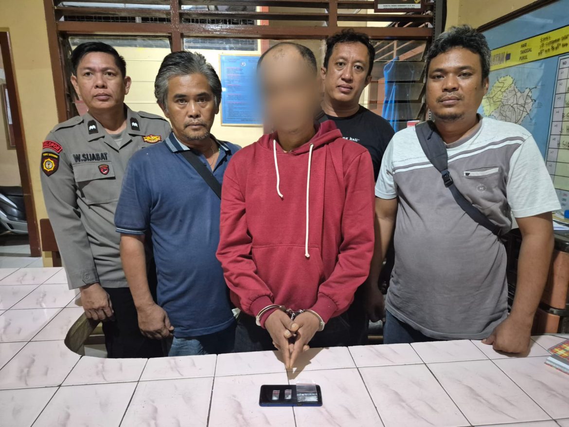 Kanit Intel Polsek Bangun Tegas Buru Bandar Sabu, Kolaborasi dengan Reskrim Berhasil Amankan 1,42 Gram Narkotika   