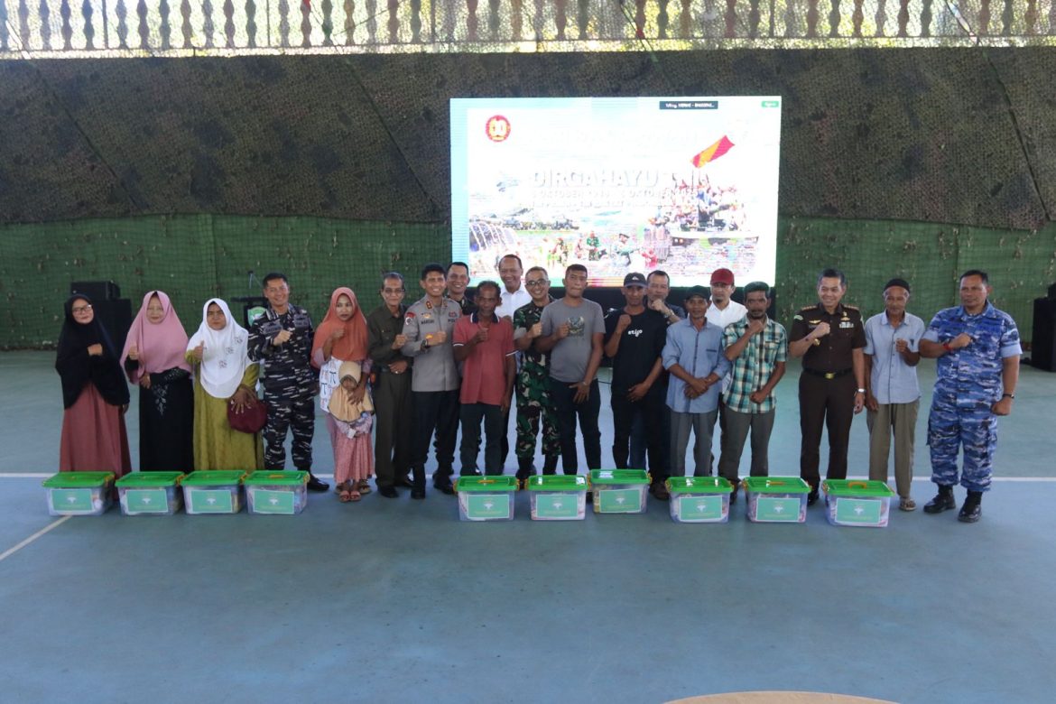 Kapolda Aceh dan Pejabat Utama Hadiri Bakti Sosial TNI di Jasdam IM   
