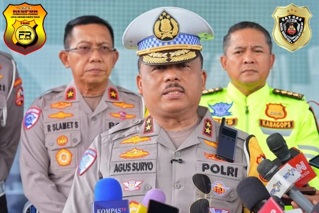 Kakorlantas dan Jajaran di Momen Refleksi 70 Tahun Polantas   