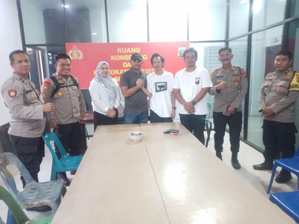 Polsek Sunggal Sukses Mediasi Car Wash dan Pemilik Mobil      