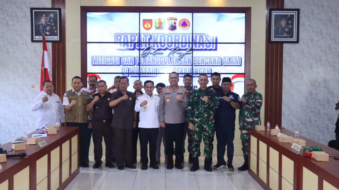 Kolaborasi Lintas Sektor, Pekalongan Perkuat Mitigasi Bencana Musim Hujan