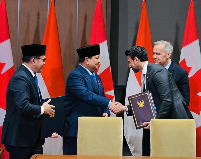 Dari Perdagangan HinggaPertahanan, Presiden Prabowo dan PM Kanada Saksikan Penandatanganan Sejumlah Kesepakatan Strategis   