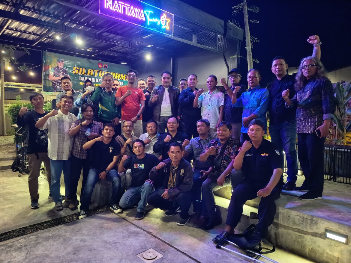 Momen Kekeluargaan Terlihat Di Acara Silaturahmi Dandim 0711/Pemalang Dengan Insan Media Pemalang
