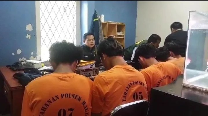 Polsek Mauk Polresta Tangerang Tangkap 5 Orang Pemerkosa Anak di Bawah Umur   