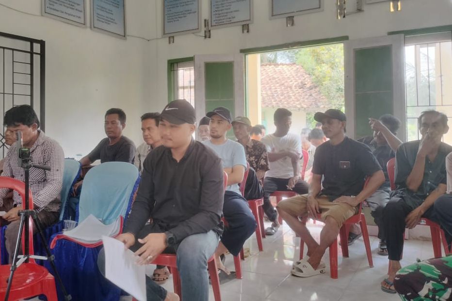 Musyawarah Pekon Tanjung Sari Berbuah Hasil Tuntutan Pemberhentian Kepala Pekon