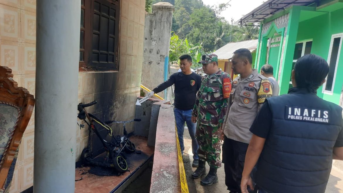Polisi Selidiki Dugaan Pembakaran Rumah Warga di Pekalongan