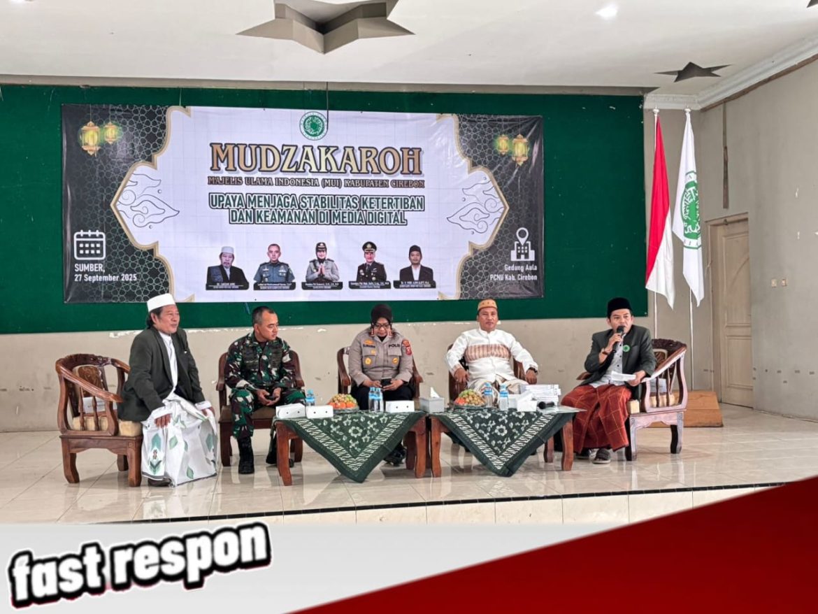 Densus 88 Gandeng Ulama MUI Cirebon Perkuat Benteng Masyarakat dari Paham Radikal   
