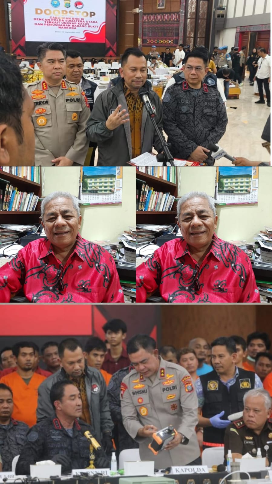 Tokoh Masyarakat dan Akademisi Dukung Kinerja Ditresnarkoba Poldasu   