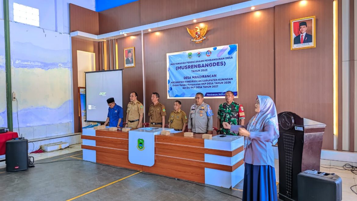Polri Hadir di Tengah Perencanaan: Wujud Sinergi Membangun Desa Mandirancan   