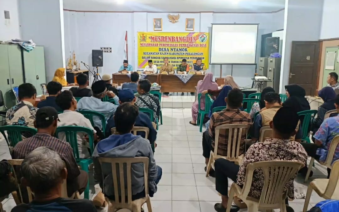 Plt Camat Kajen Tegaskan Pentingnya Sinkronisasi Pembangunan Desa dan Daerah