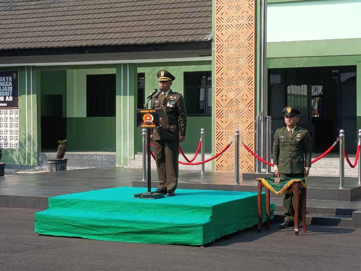 Kodim Pemalang Gelar Upacara Peringatan HUT ke-80 TNI Tahun 2025