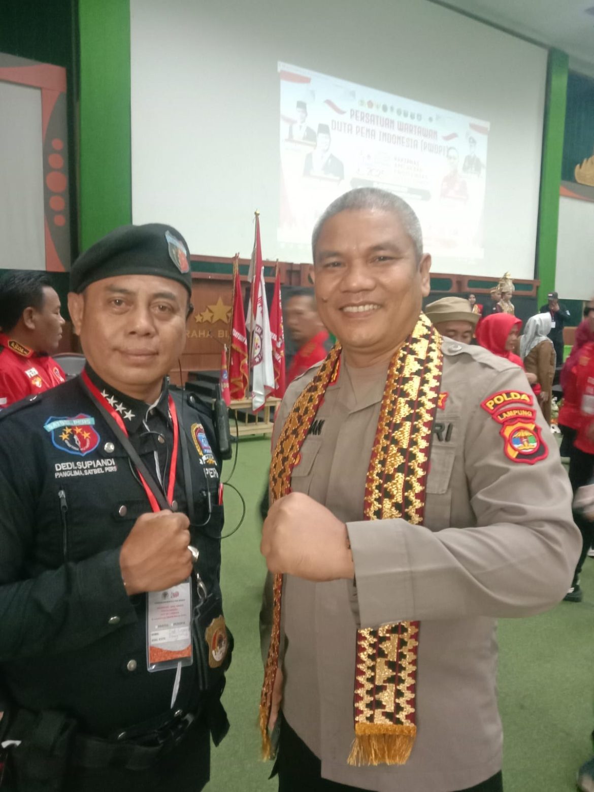 Panglima Satuan Tugas Bela wartawan (Satbel Pers) DPP PWDPI Mengucapkan Selamat Dirgahayu TNI yang ke 80.   