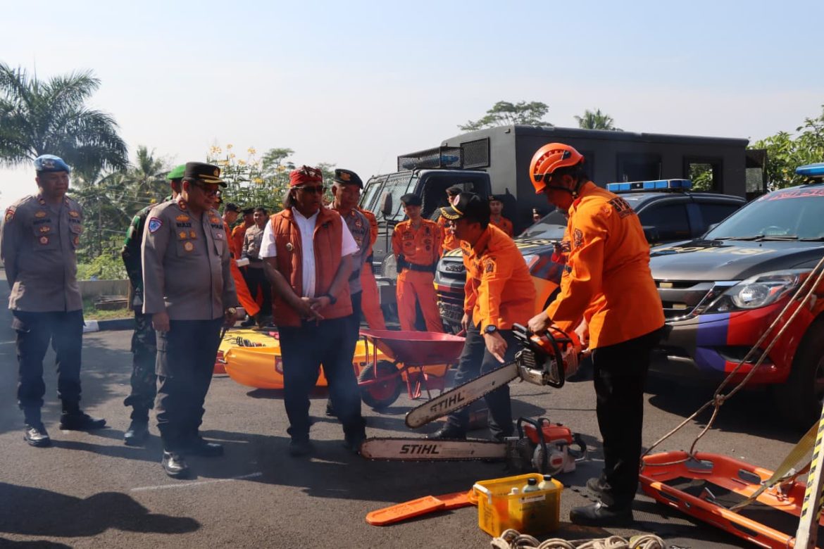 Antisipasi Bencana Di Kabupaten Temanggung, Polres Temanggung Gelar Apel Kesiapsiagaan Bencana