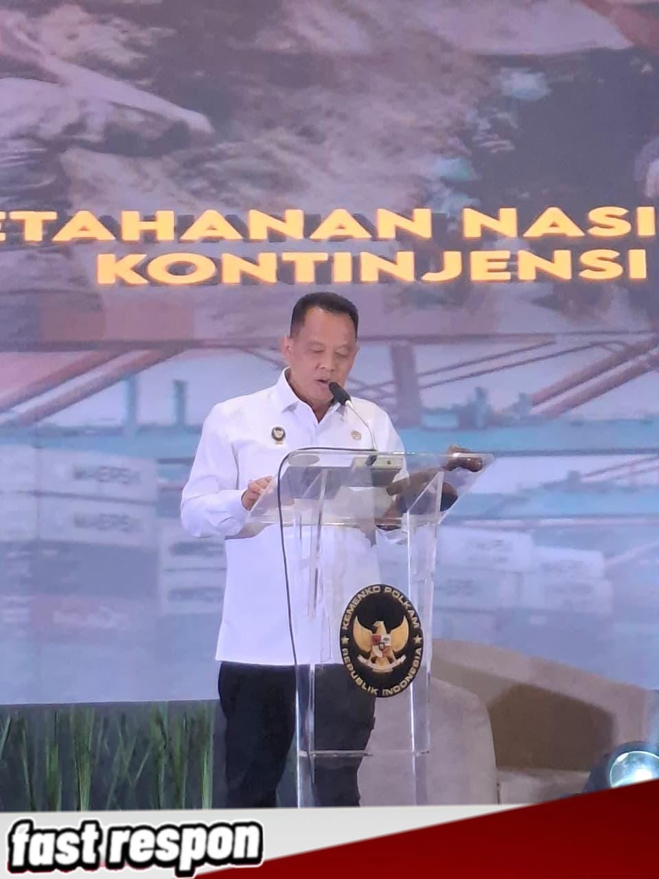 Kemenko Polkam Perkuat Sinergi Nasional Hadapi Kontinjensi Konflik Global dan Regional   
