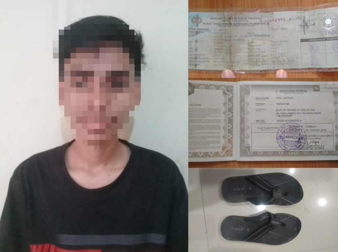 Polisi Ungkap Kasus Curanmor di Arjawinangun, Pelaku Remaja Diamankan Polisi   