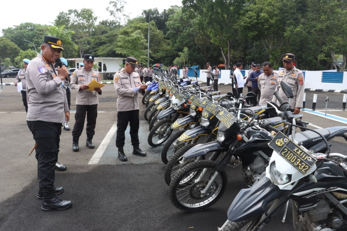 Pastikan Kelaikan untuk Optimalisasi Pengamanan, Kapolresta Tangerang Cek Kendaraan Dinas   