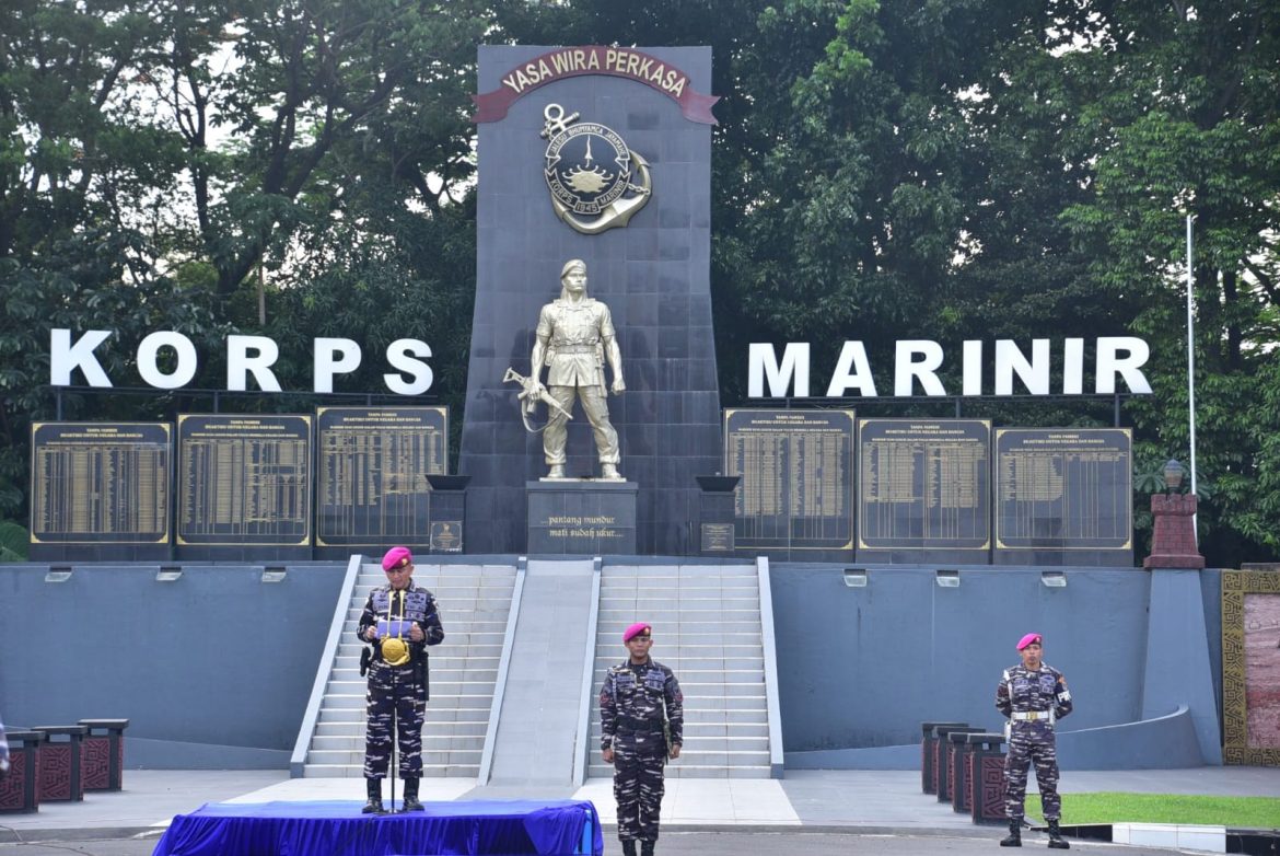 Ratusan Petarung Muda Baret Ungu Siap Perkuat Jajaran Pasmar 1   