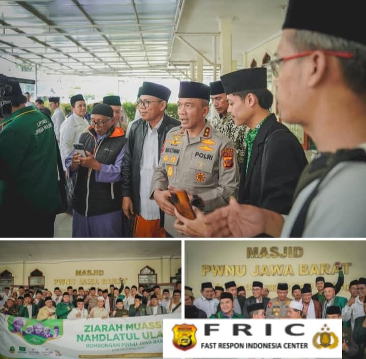 KAPOLDA JABAR LEPAS ROMBONGAN ZIARAH MUASSIS NU DALAM RANGKAIAN HARI SANTRI NASIONAL 2025   