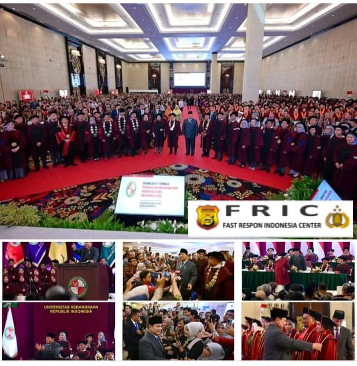 Sidang Senat Terbuka Pengukuhan Mahasiswa Baru Wisuda Sarjana Dies Natalis 2025, Universitas Kebangsaan Republik Indonesia   