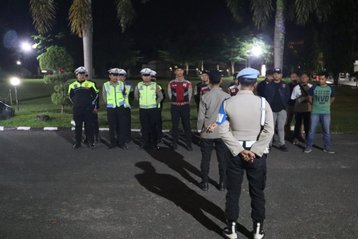 Polres Ogan Ilir Gelar KRYD Malam Libur untuk Antisipasi Tindak Pidana Pencurian dan Aksi Premanisme Bagi masyarakat