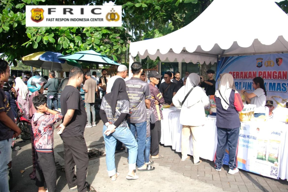 Ditreskrimsus Polda Kalsel Gelar Gerakan Pangan Murah, Warga Serbu Beras SPHP   