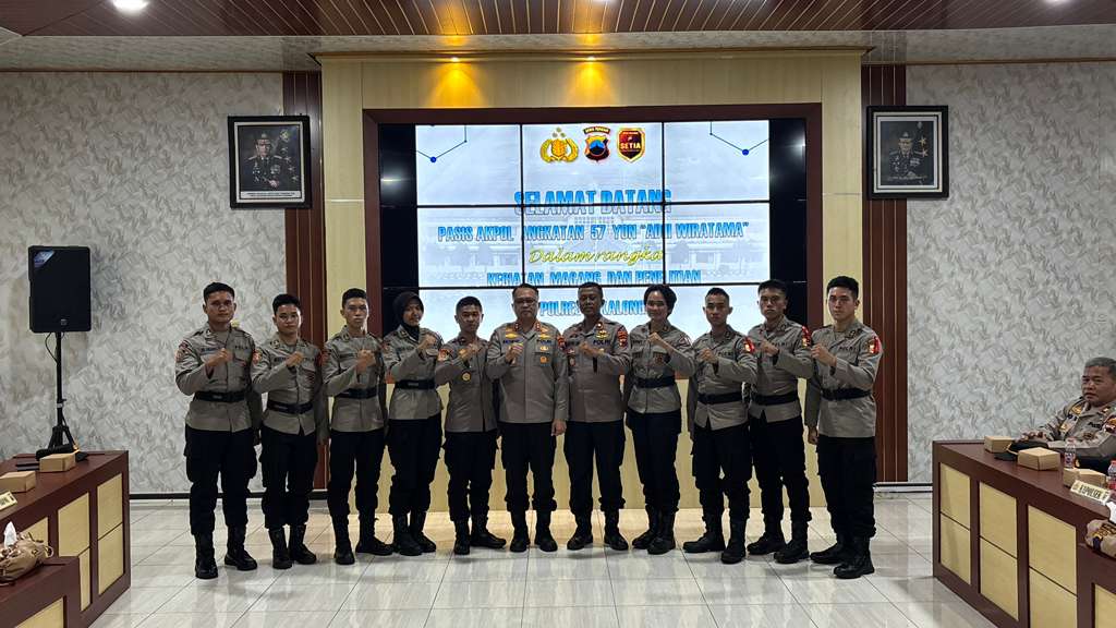 Pekalongan Jadi Lokasi Magang Pasis Akpol Angkatan 57, Kapolres Tekankan Profesionalisme