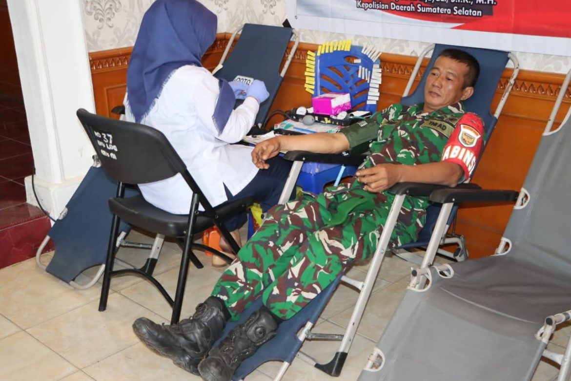 Polres Ogan Ilir Gelar Donor Darah Serentak Peringati HUT Humas Polri ke-74: Polisi Humanis, Harapan Masyarakat