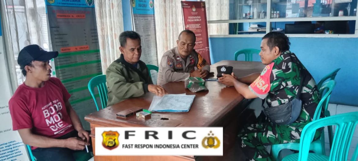 Sinergitas TNI–Polri, Bhabinkamtibmas Polsek Cijeruk dan Babinsa Sambangi Warga Sampaikan Pesan Kamtibmas serta Edukasi TPPO   