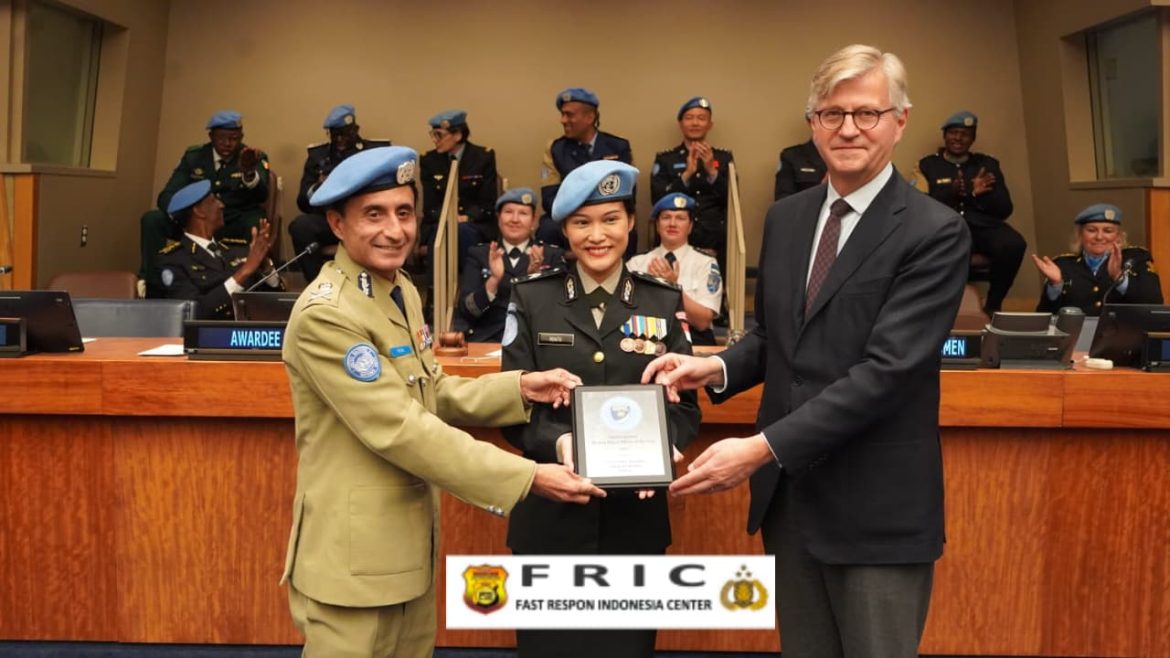 Brigadir Renita Rismayanti, Polwan Polri Raih Penghargaan Dunia — “UN Woman Police Officer of The Year 2023”   