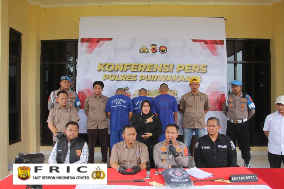 Polisi Amankan Empat Pelaku Kekerasan di Depan Umum, Satu di Antaranya Masih di Bawah Umur   