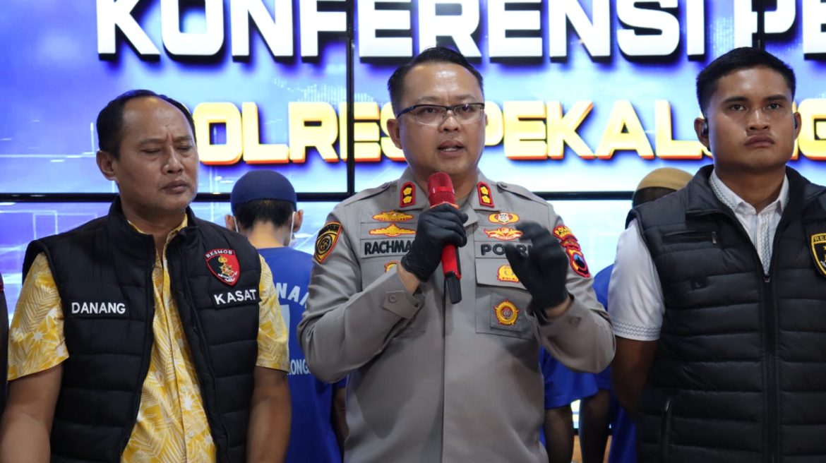 Polres Pekalongan Ungkap 5 Kasus Kriminal Selama September–Oktober, Termasuk Curanmor Viral dan Guru Ngaji Cabul