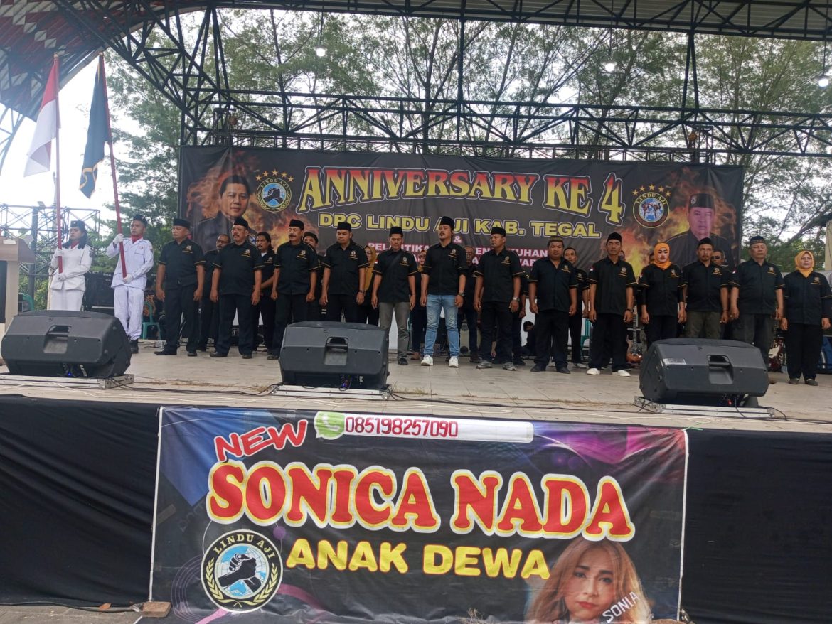 Perayaan Ulang Tahun ke-4 Lindu Aji Kabupaten Tegal Meriah dan Penuh Semangat Persaudaraan