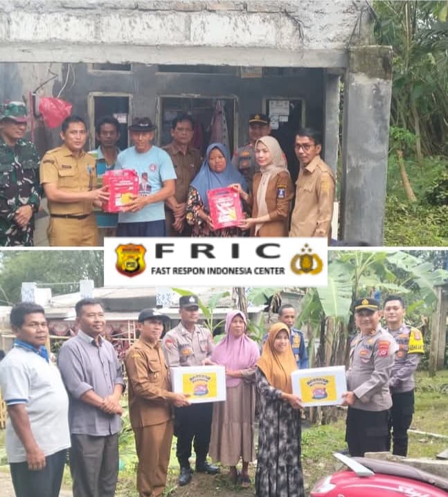 Bupati Serang Bersama Kapolsek Jawilan, Berikan Bantuan Paket Sembako Warga yang Terdampak Bencana Angin Puting Beliung   