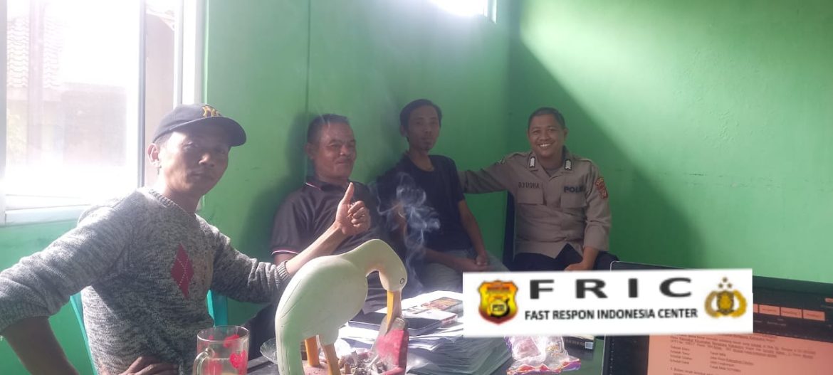 Bhabinkamtibmas Polsek Nanggung Giat Cooling System, Ajak Warga Jaga Kondusifitas dan Cegah Gangguan Kamtibmas   