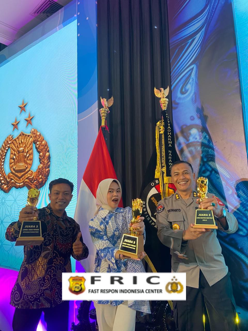 Dua Peserta Asal Kalbar Raih Juara Nasional Lomba Kreatif HUT ke-74 Humas Polri   