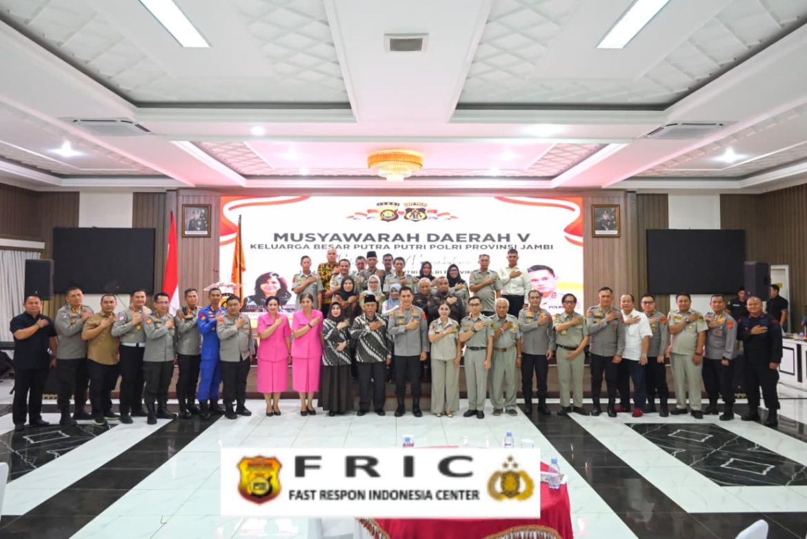 Kapolda Jambi Tutup Musda Ke-5 KBBP Polri ” Sebagai Mitra Polri Bisa Jaga Marwah Polri dan Garda Terdepan Ciptakan Kamtibmas ”    