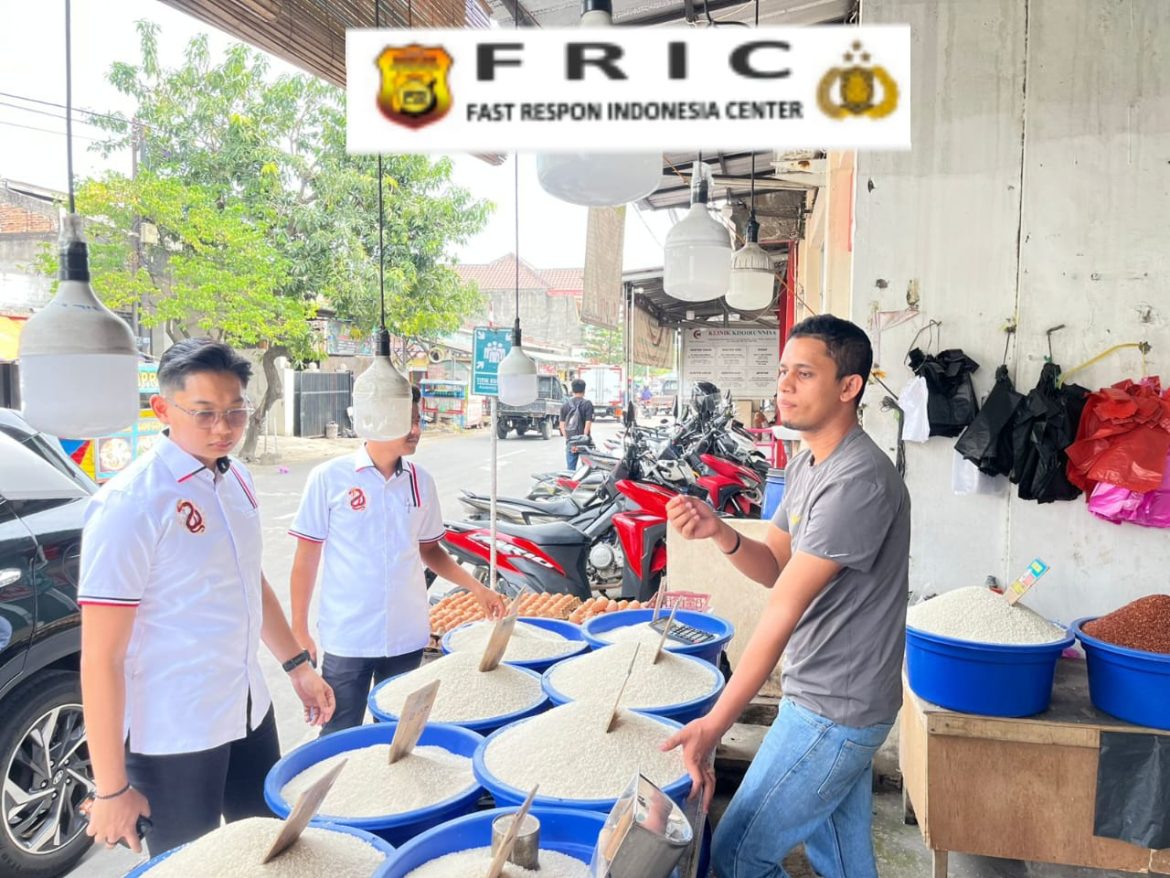 Tim Unit Tipidter Satreskrim Polres Serang Memantau Kesediaan dan Kesetabilan harga Beras di Lapangan Stabil   
