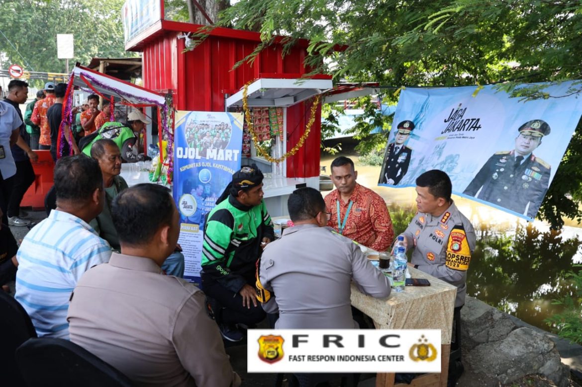 Launching ‘Ojol Mart’, Polresta Bandara Soetta Ajak Pengemudi Ojek Online Jaga Kamtibmas Kondusif    