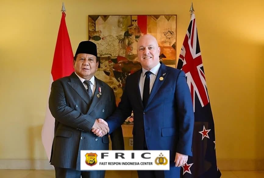 Presiden Prabowo Bertemu PM Selandia Baru Bahas Peningkatan Kerja Sama Ekonomi dan Perdagangan   