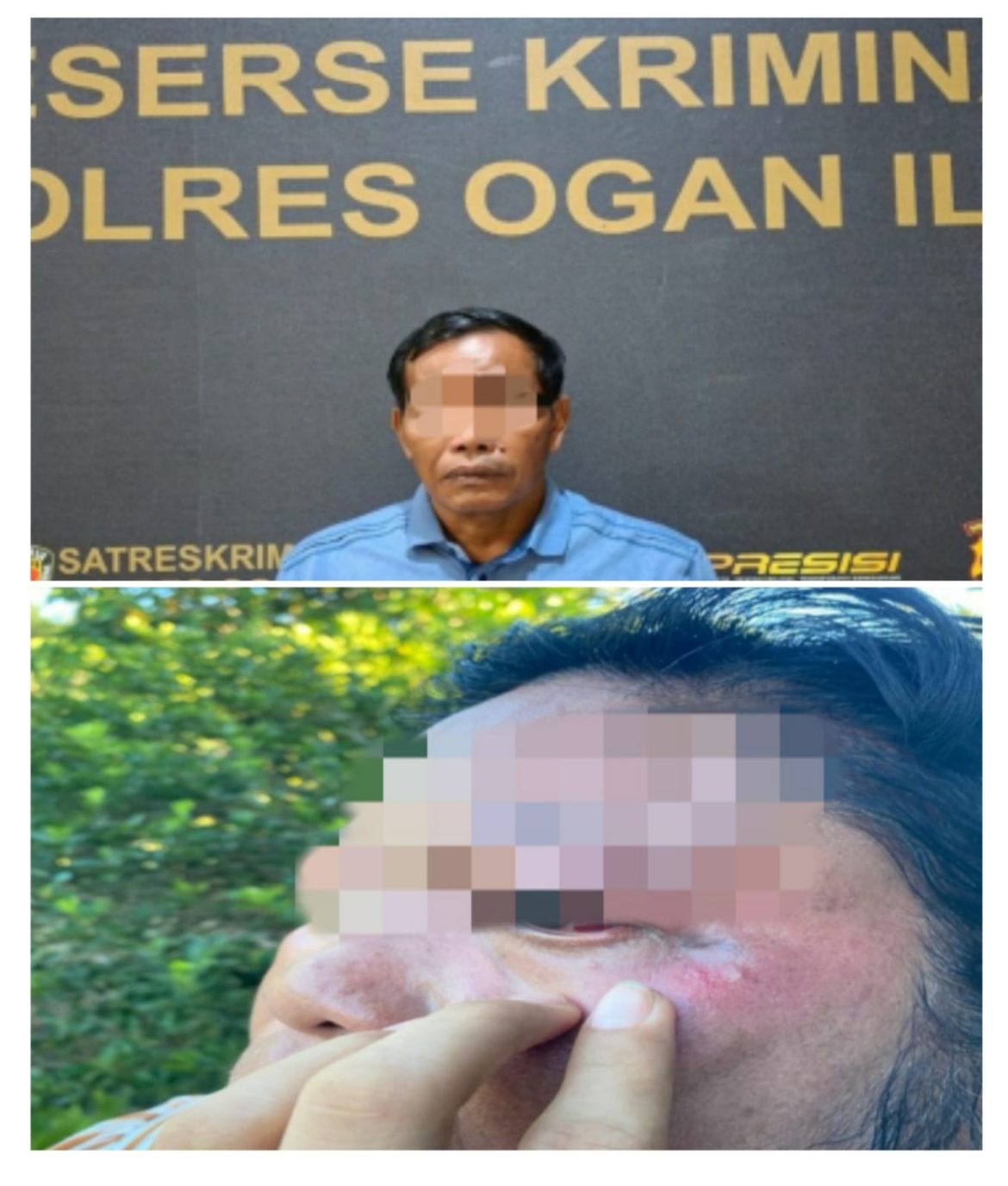 Respon Cepat Polres Ogan Ilir Terima Laporan Dan Tangkap Pelaku KDRT di Pemulutan Selatan Pelaku Suami Korban Diamankan Unit PPA Satreskrim