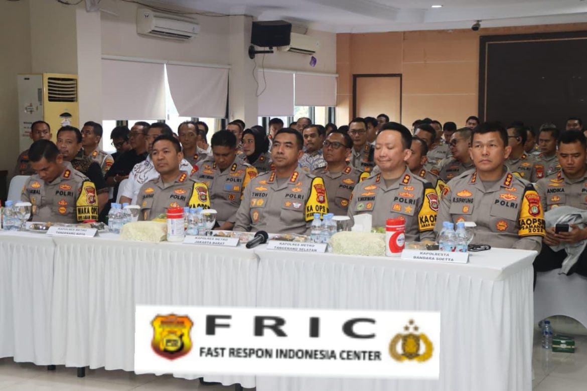 Kapolresta Bandara Soetta Hadiri Pengkajian Kebijakan Opsnal Polri 2025   