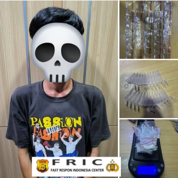 Gerak Cepat Polres Serang Menangkap Pengedar Paket Sabu Se-berat 11,97 gram   
