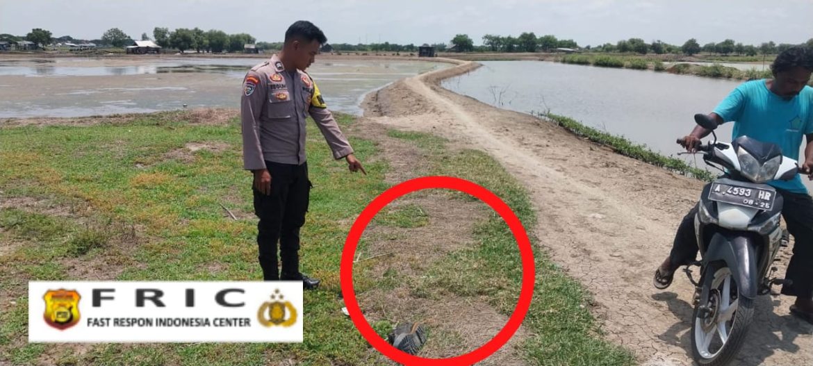 Gerak Cepat Unit Reskrim Polsek Pontang Temukan Mayat di Empang   